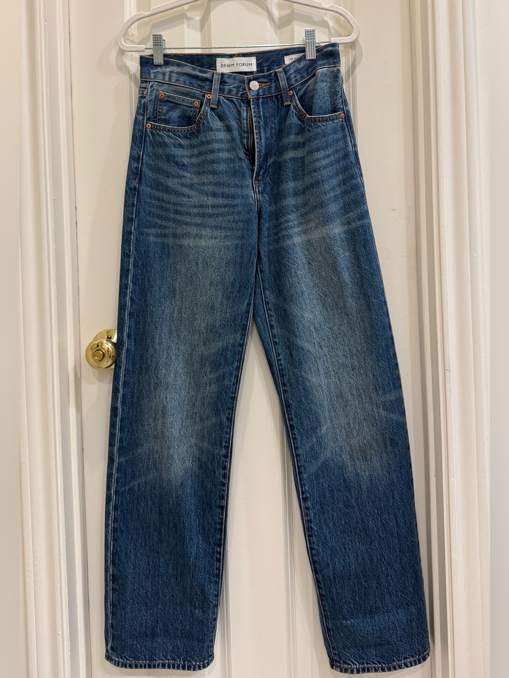 Denim Forum The '90s Marlo Hi-Rise Baggy Jean